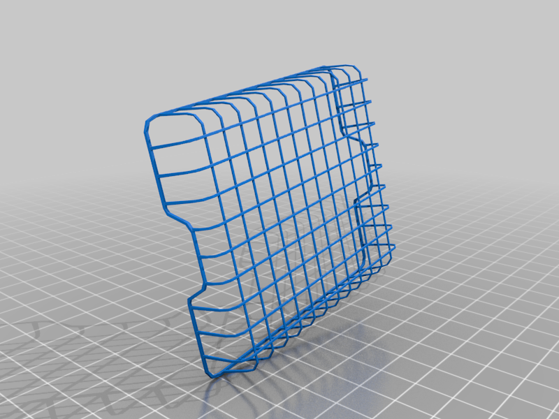 Korb, Gitterkorb, Wireframe, Organizer