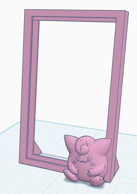 Pokemon Graded Card Holder (ft. Clefairy)