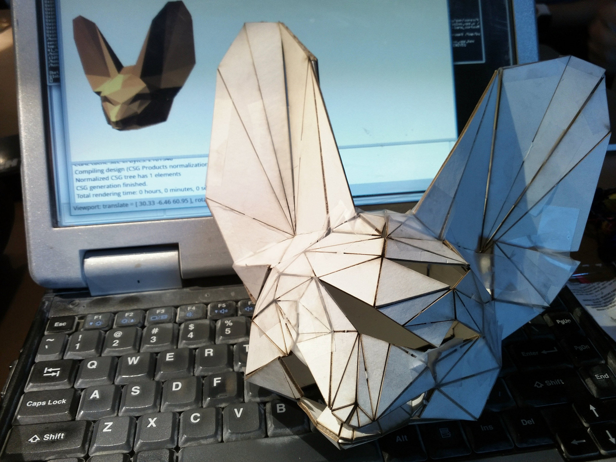 Papercraft Fennec Fox