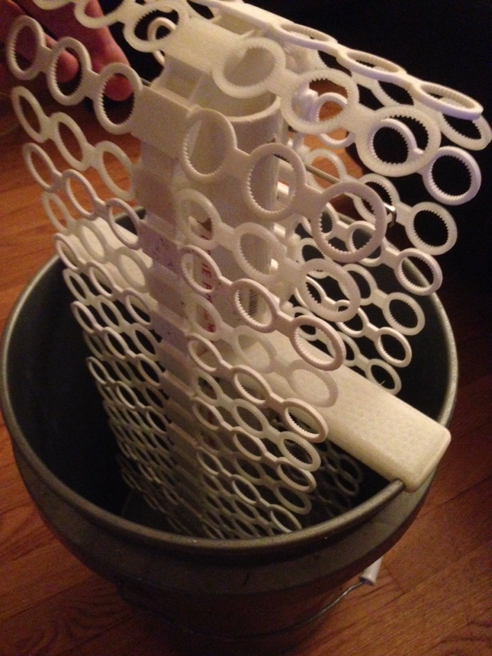 PVC downtube carrier For Bubble Bucket