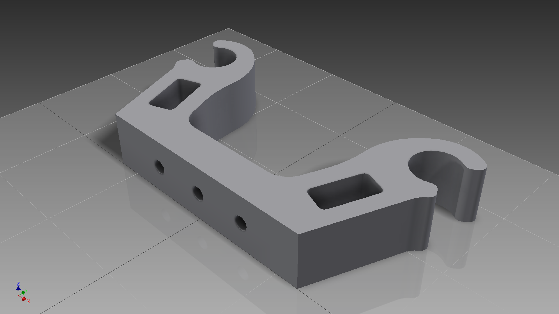Multicopter parallel tube mount 30mm (10mm)