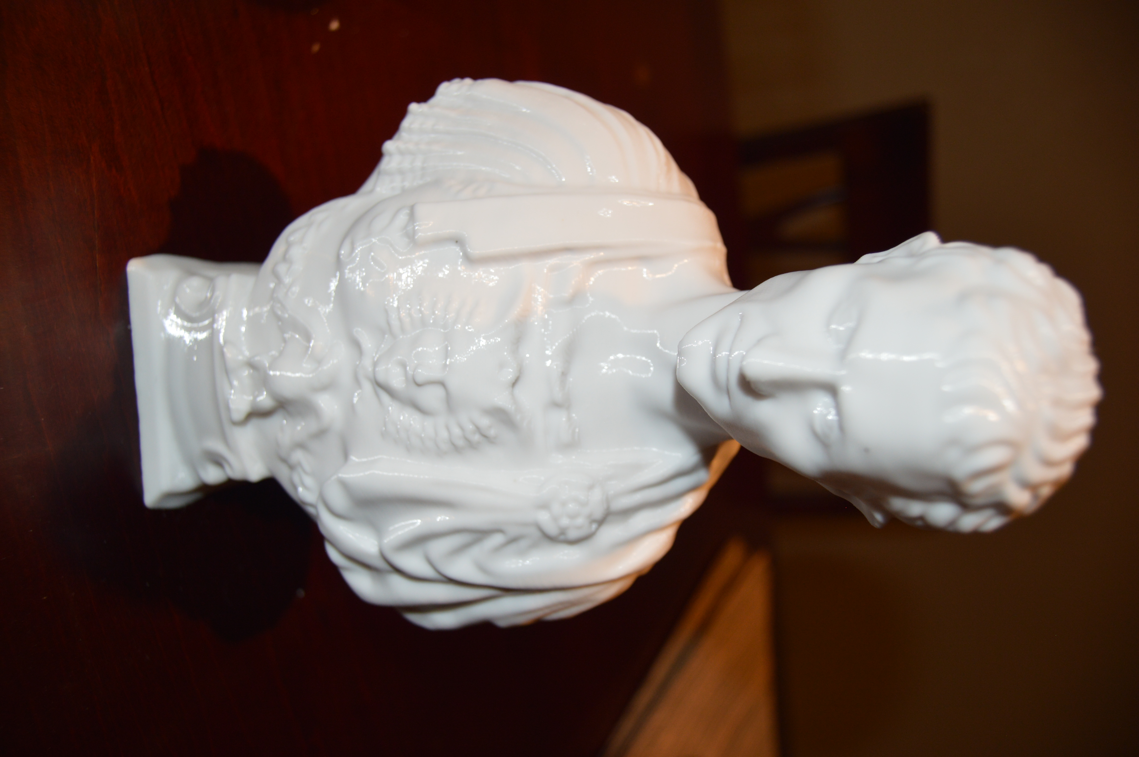 Caesar Bust Solidified