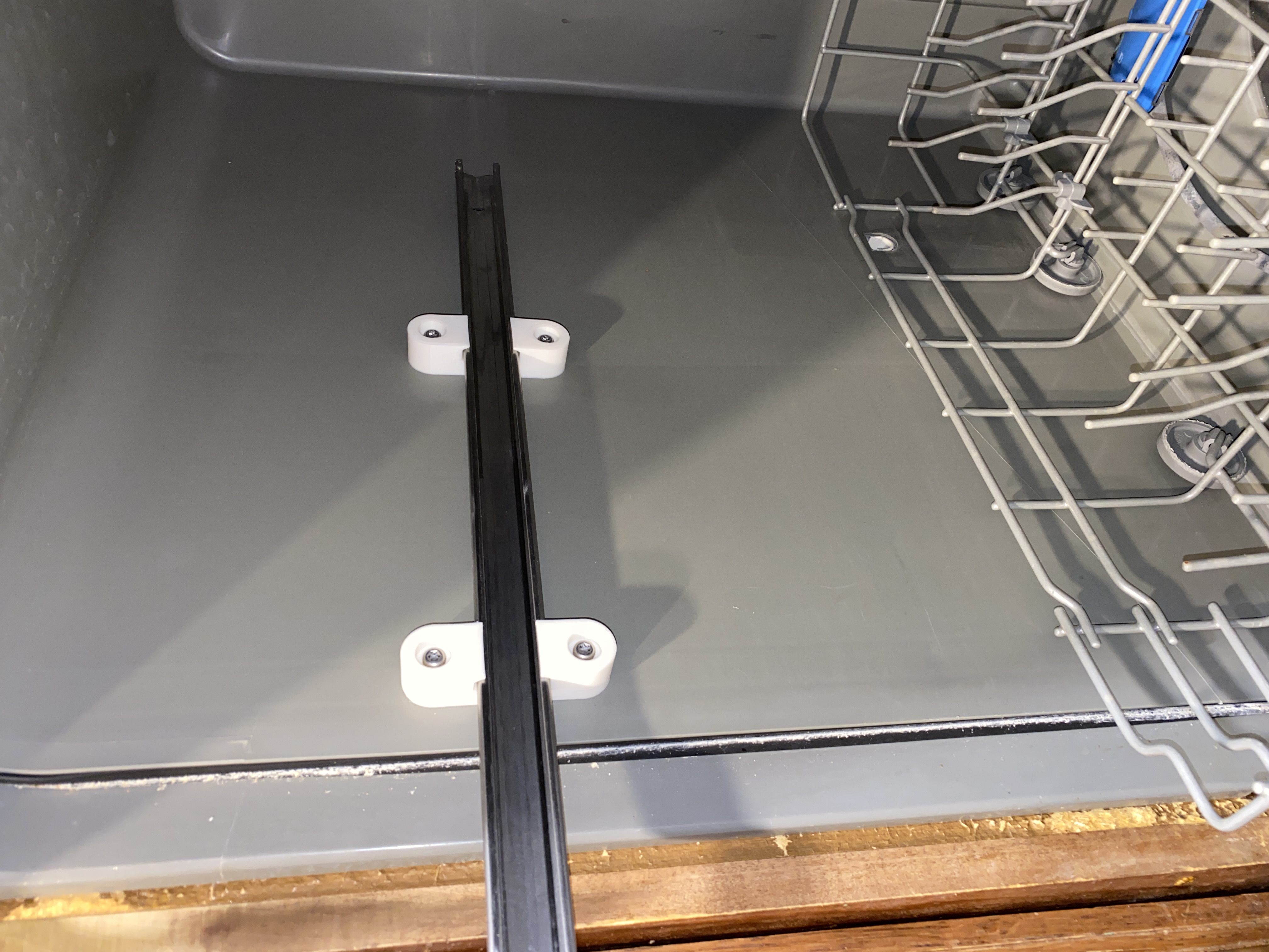 Frigidaire/Kenmore Dishwasher Top Rack Roller Slide Modification #5304506916 (Replaces #154767502)