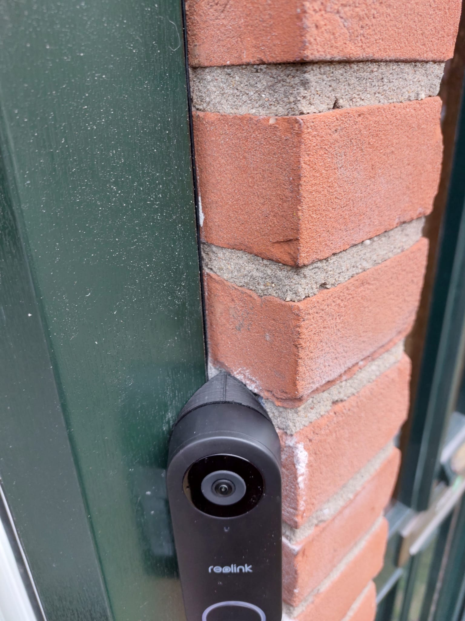 Reolink doorbell 45 degree corner wedge
