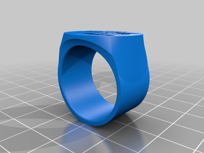 Abba Signet Ring 22mm
