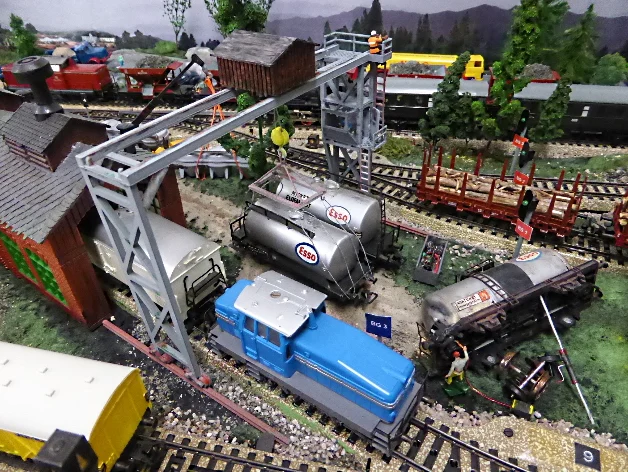 Overhead Crane H0 1:87 scale