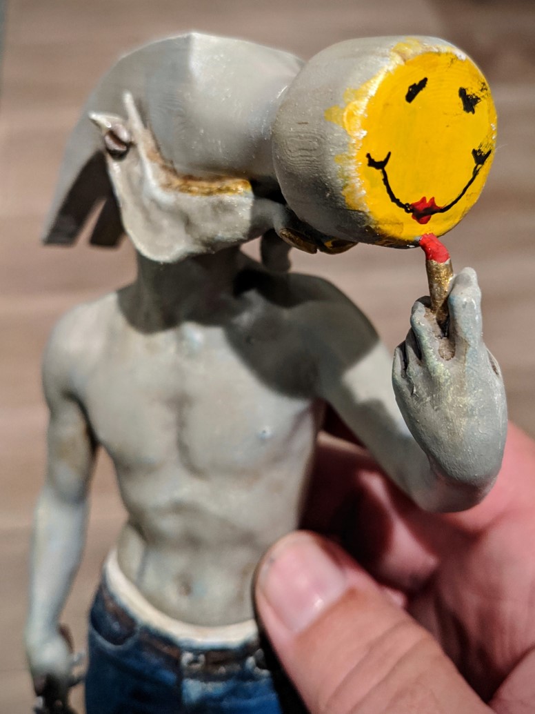 Derek Hess - Hammerhead Figure