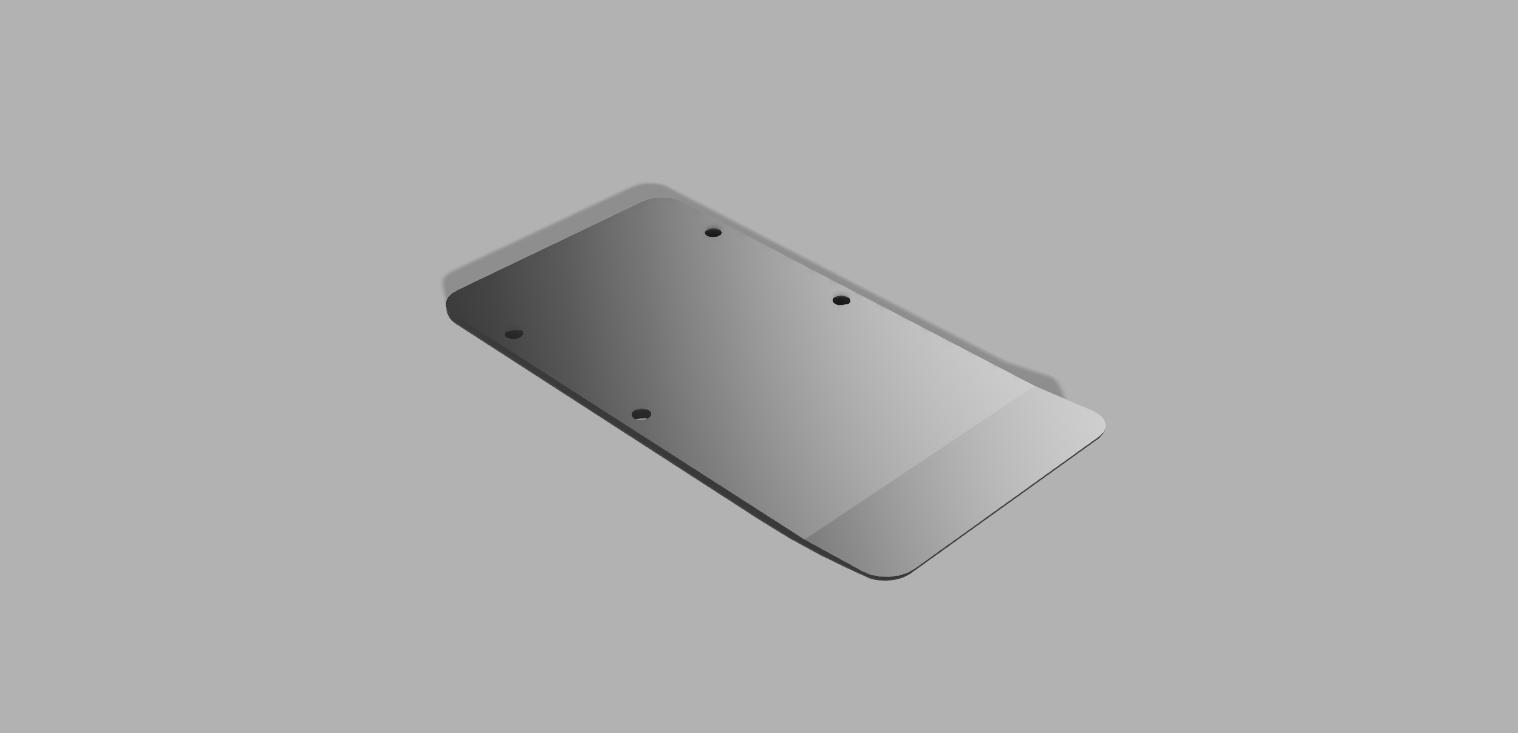 BMT 984 1/8 front skid plate chassis protector