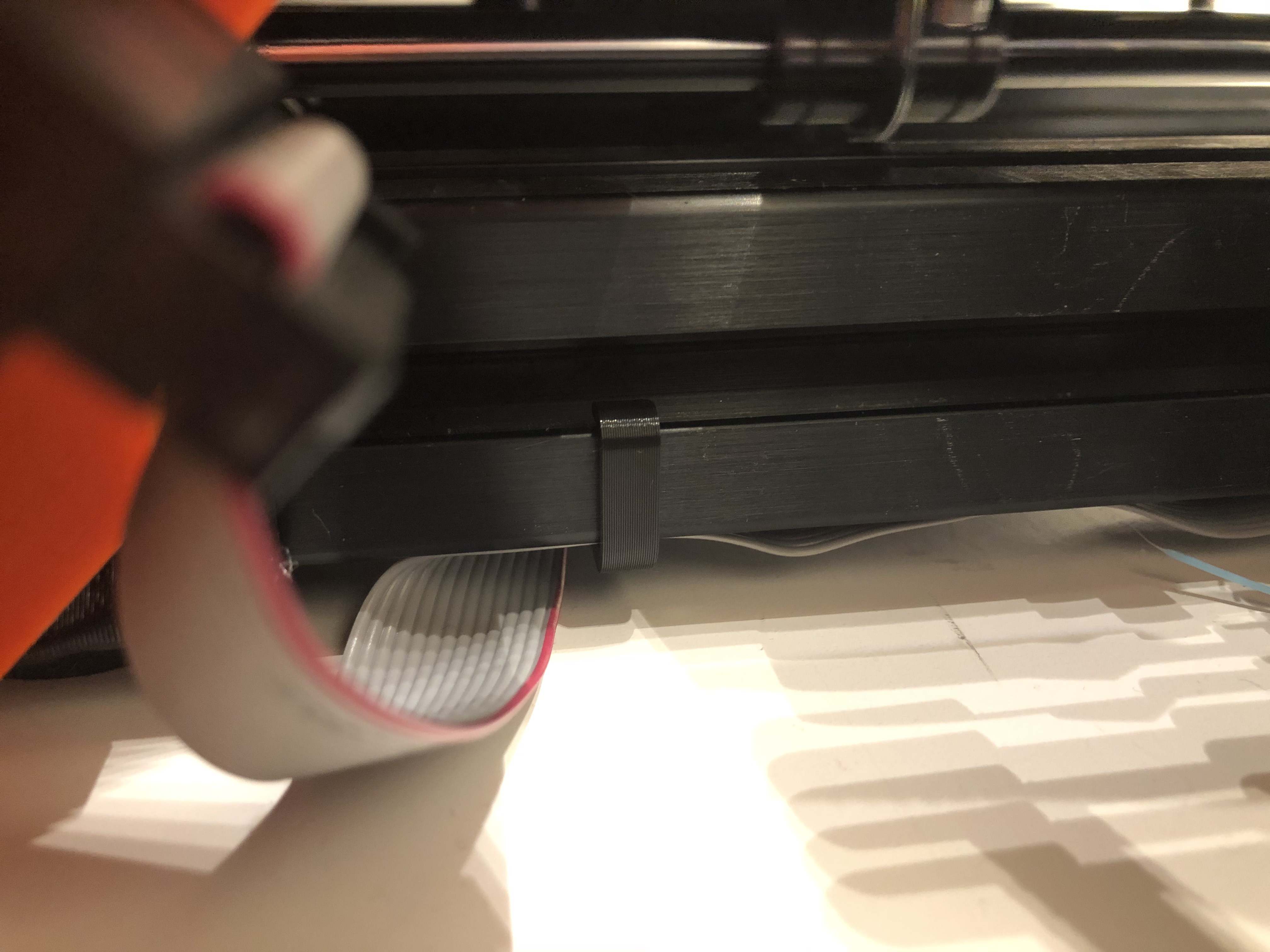 Prusa Mini ribbon cable clip