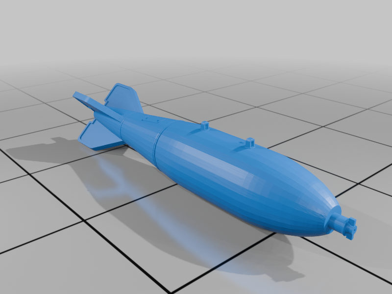 M117 Bomb (Early) 1:72 and 1:48 scales