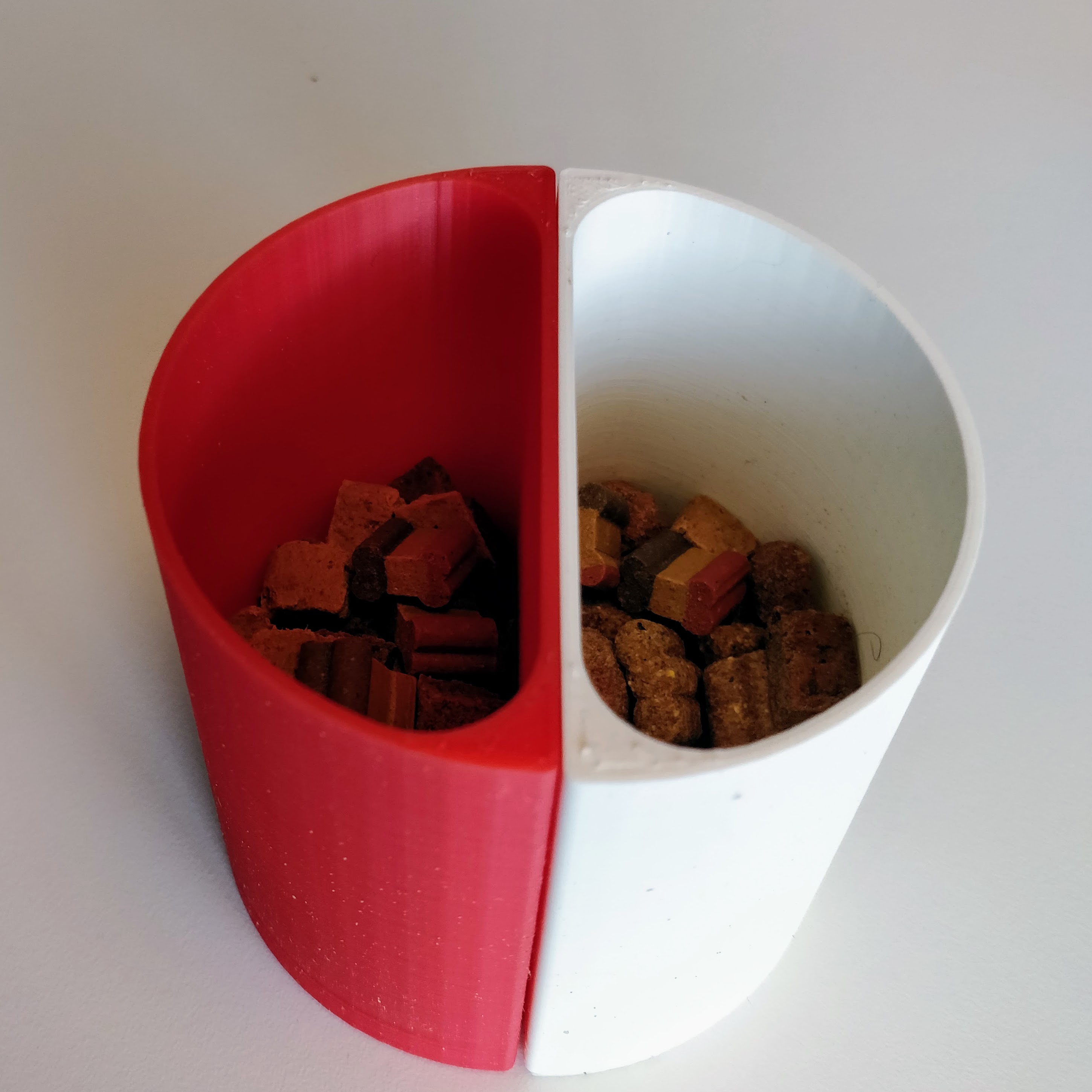 Dog treats divider