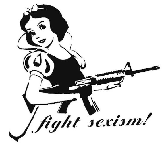 Snow white stencil