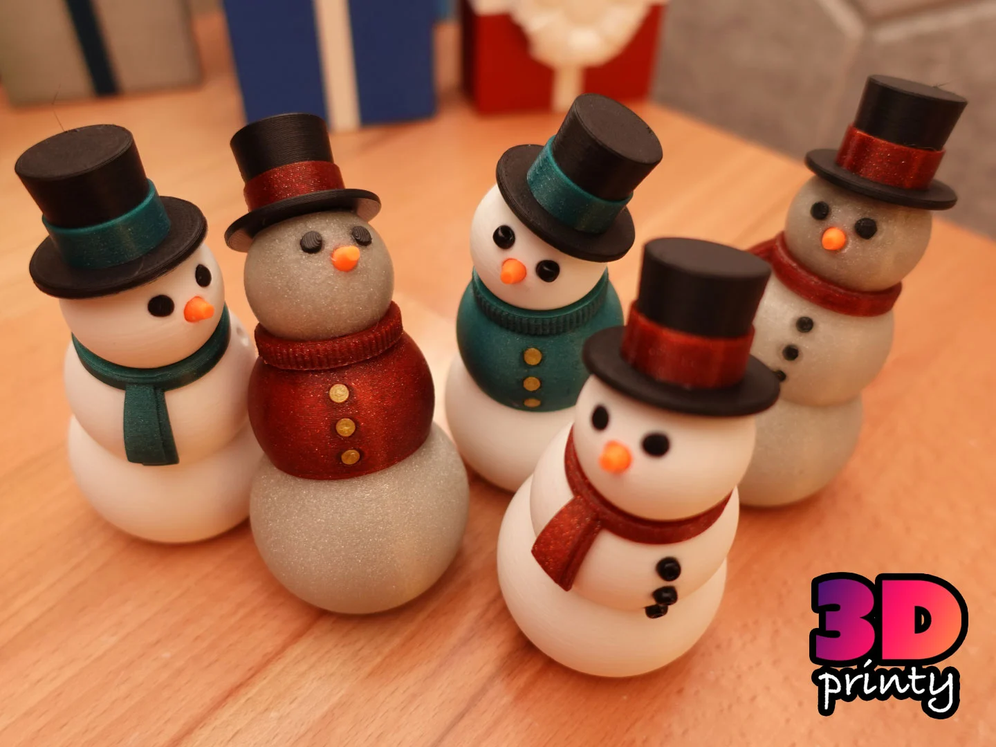 Small Snowman Fidget (Original)