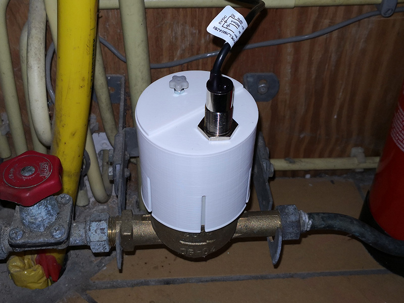 P1 Monitor watermeter ZTATZ sensor mount