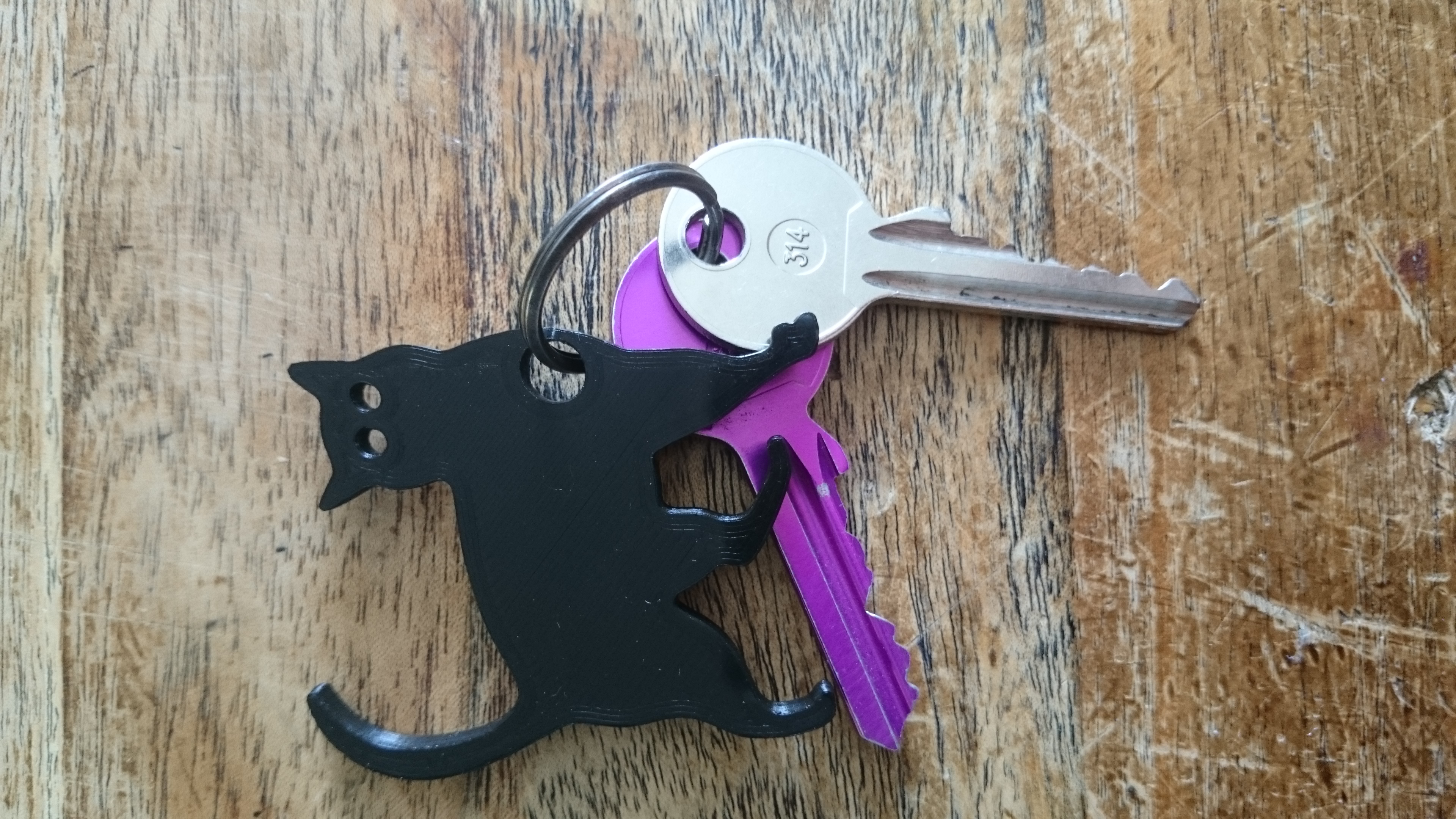 Cat Keychain