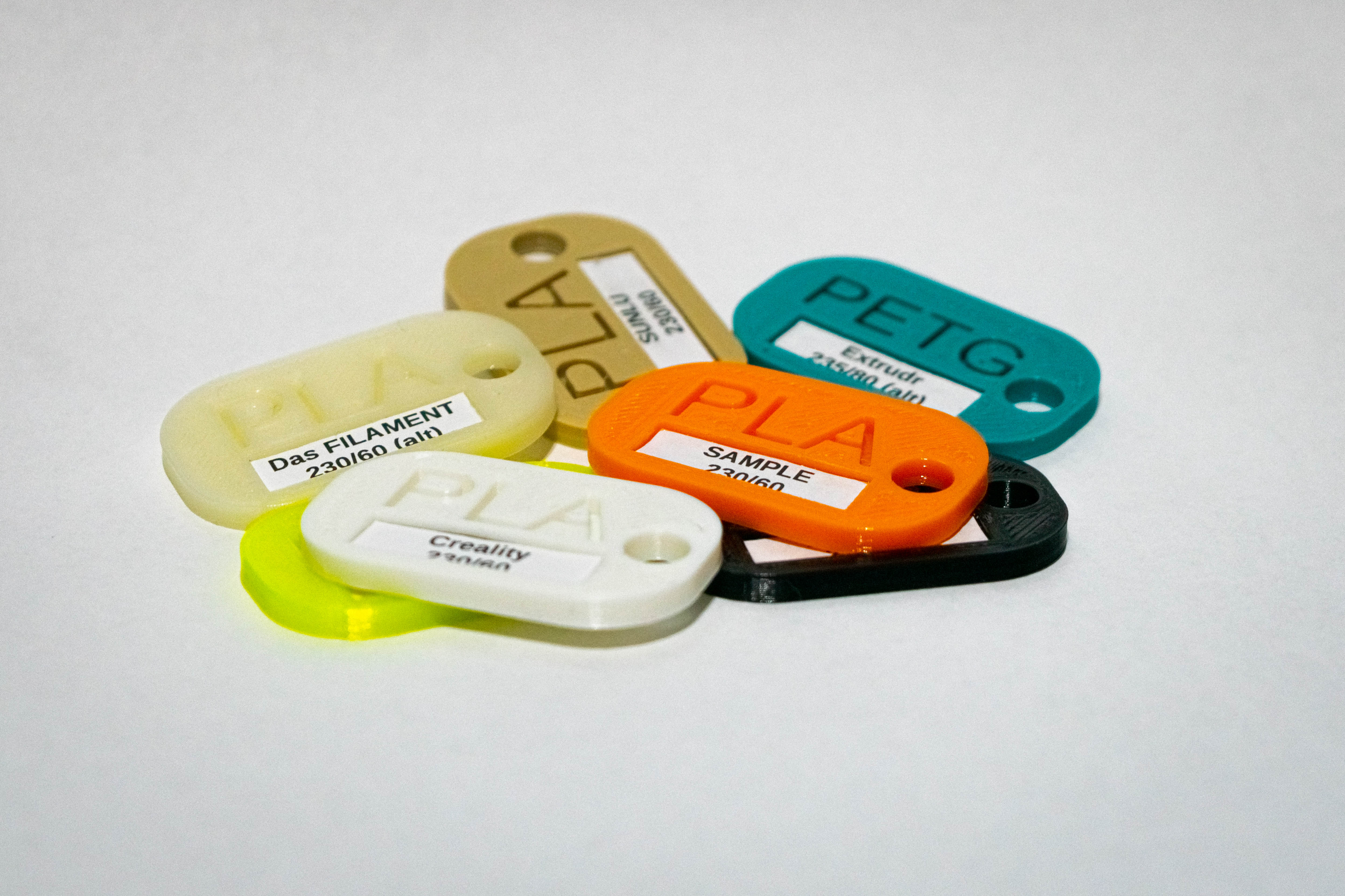 Filament samples