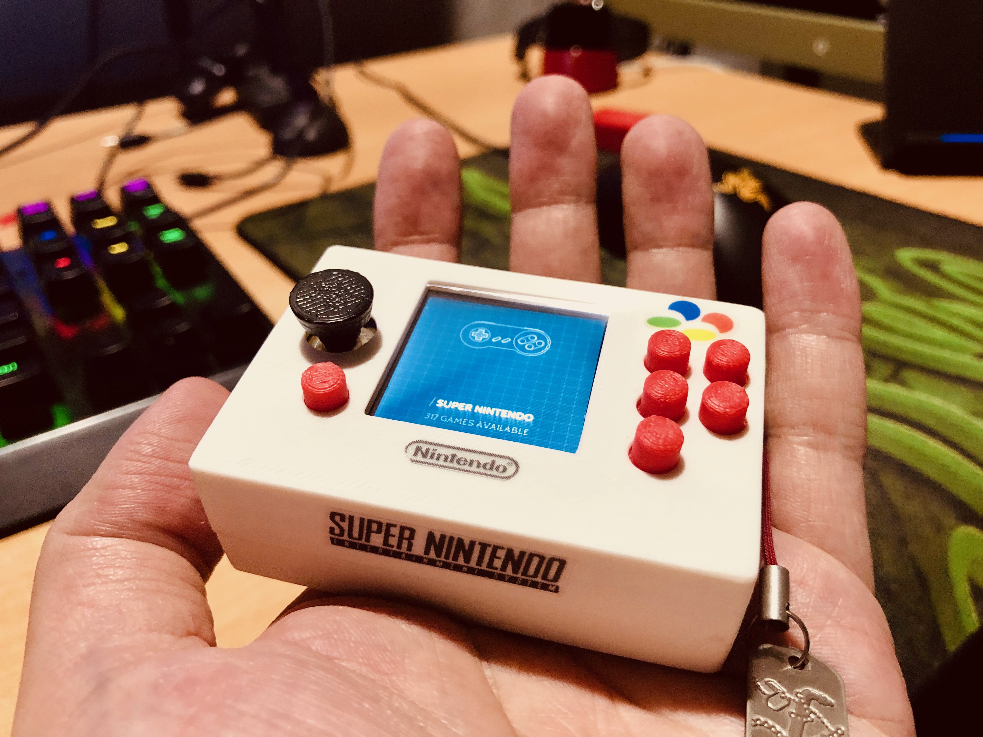 Mini SNES Pi Zero micro