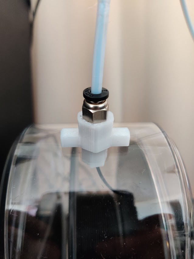 SUNLU Filament Dryer Top PTFE Connector with M10 fitting