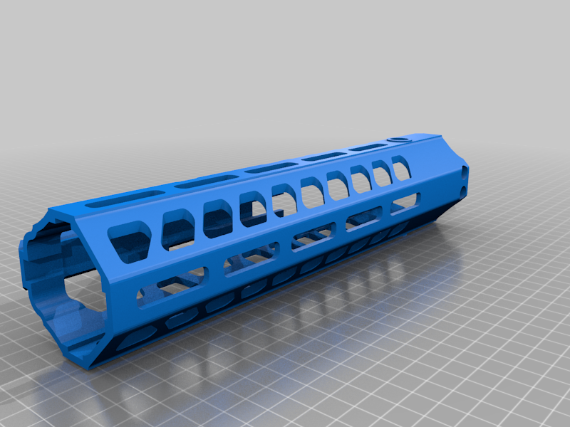 Airsoft Sig MCX Long handguard for AR15 conversion