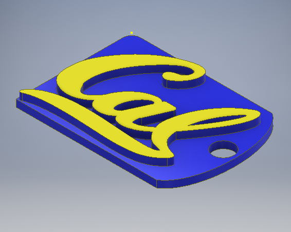 University of California Berkeley Key Chain