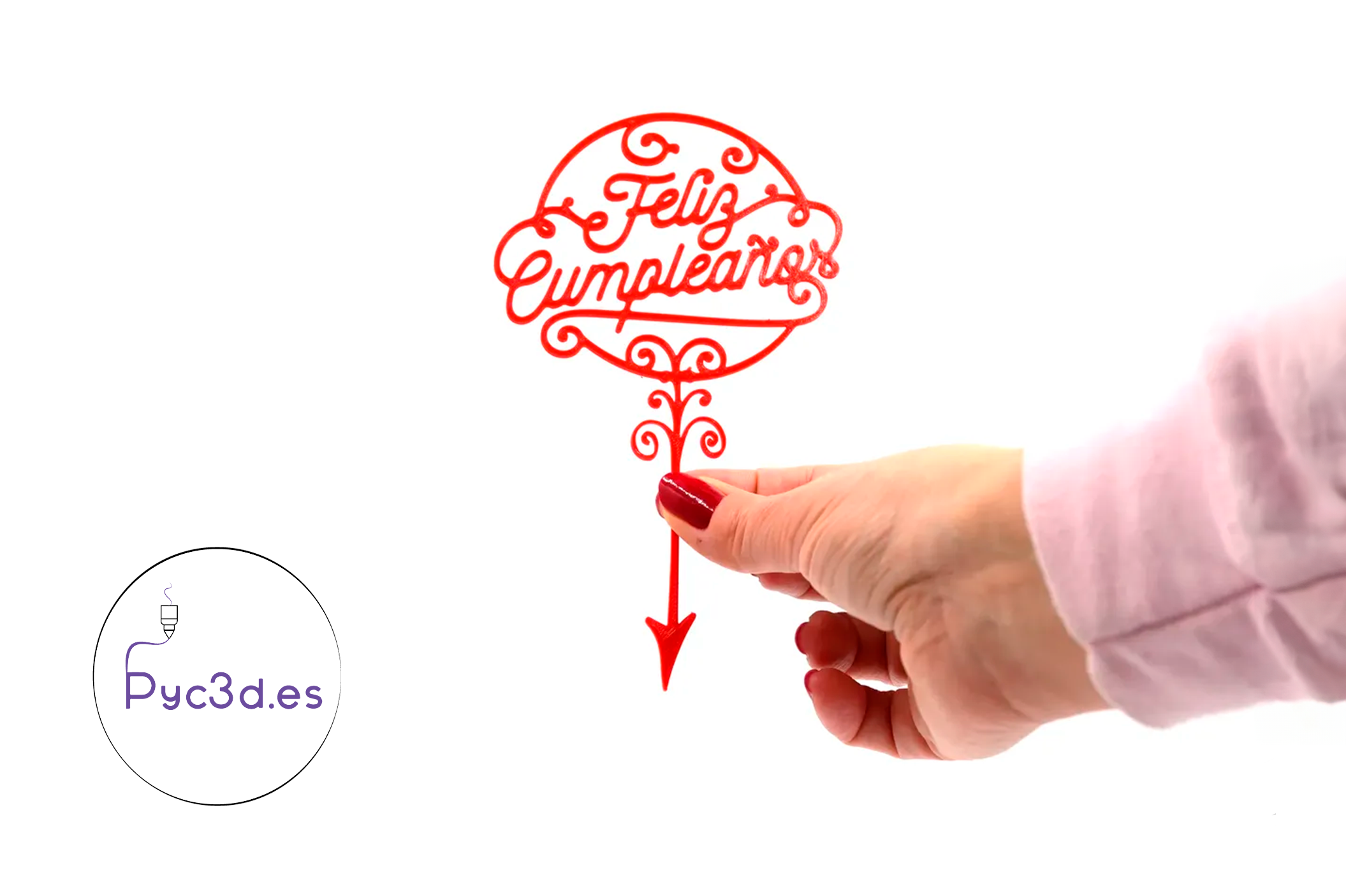 FELIZ CUMPLEAÑOS CAKE TOPPER