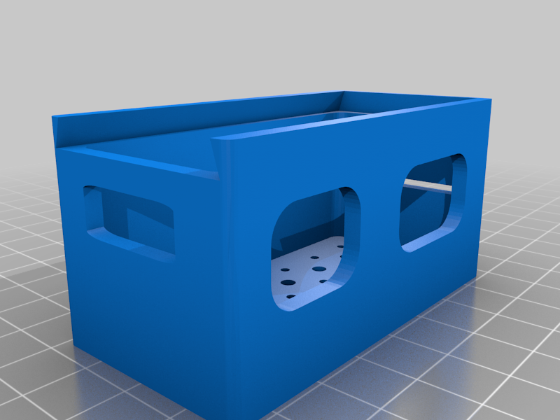 Pwnagotchi Case (waveshare v2, PiSugar v3 1200mah, with ventilation + access holes)