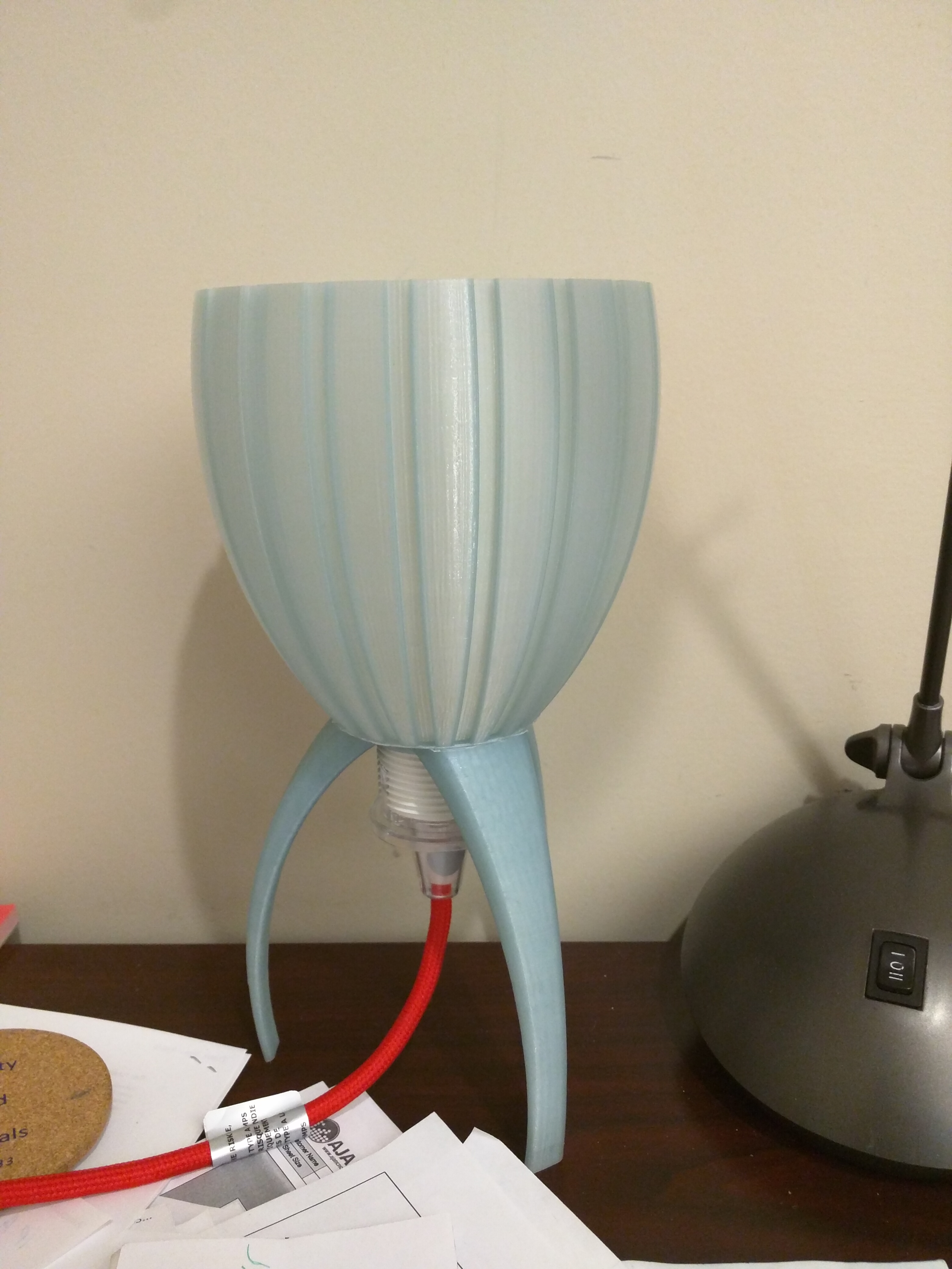 Somewhat Toothy Lamp Shade