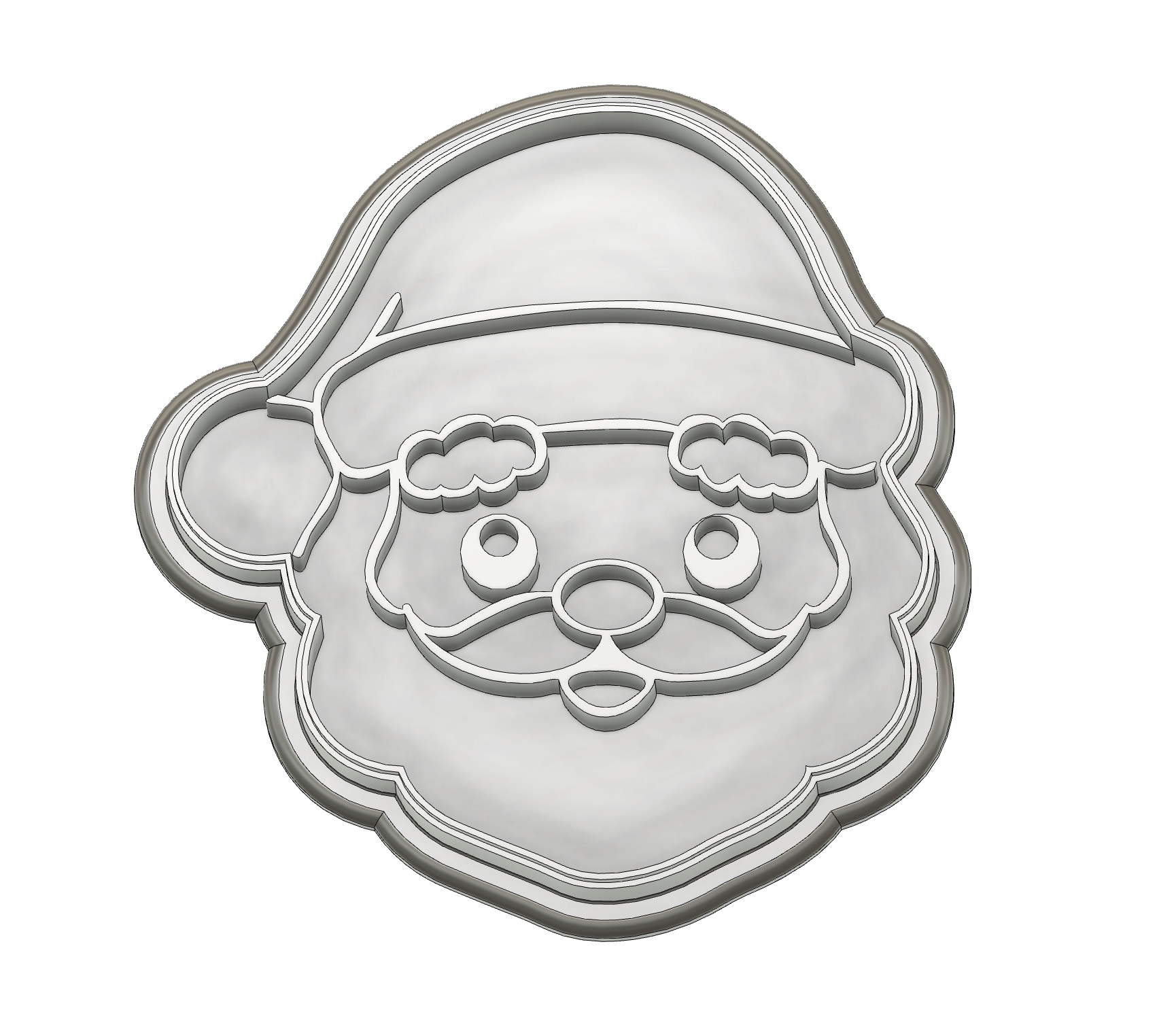 Santa Claus Cookie Cutter