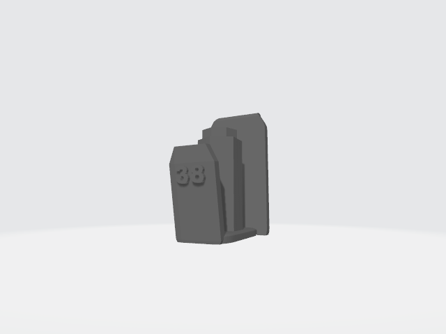 IPSC Revolver MoonClip holder 38SP & 45ACP