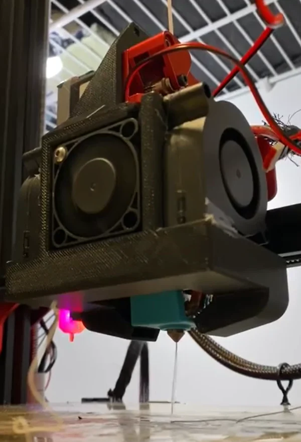 cr10s pro direct drive dual fan set up