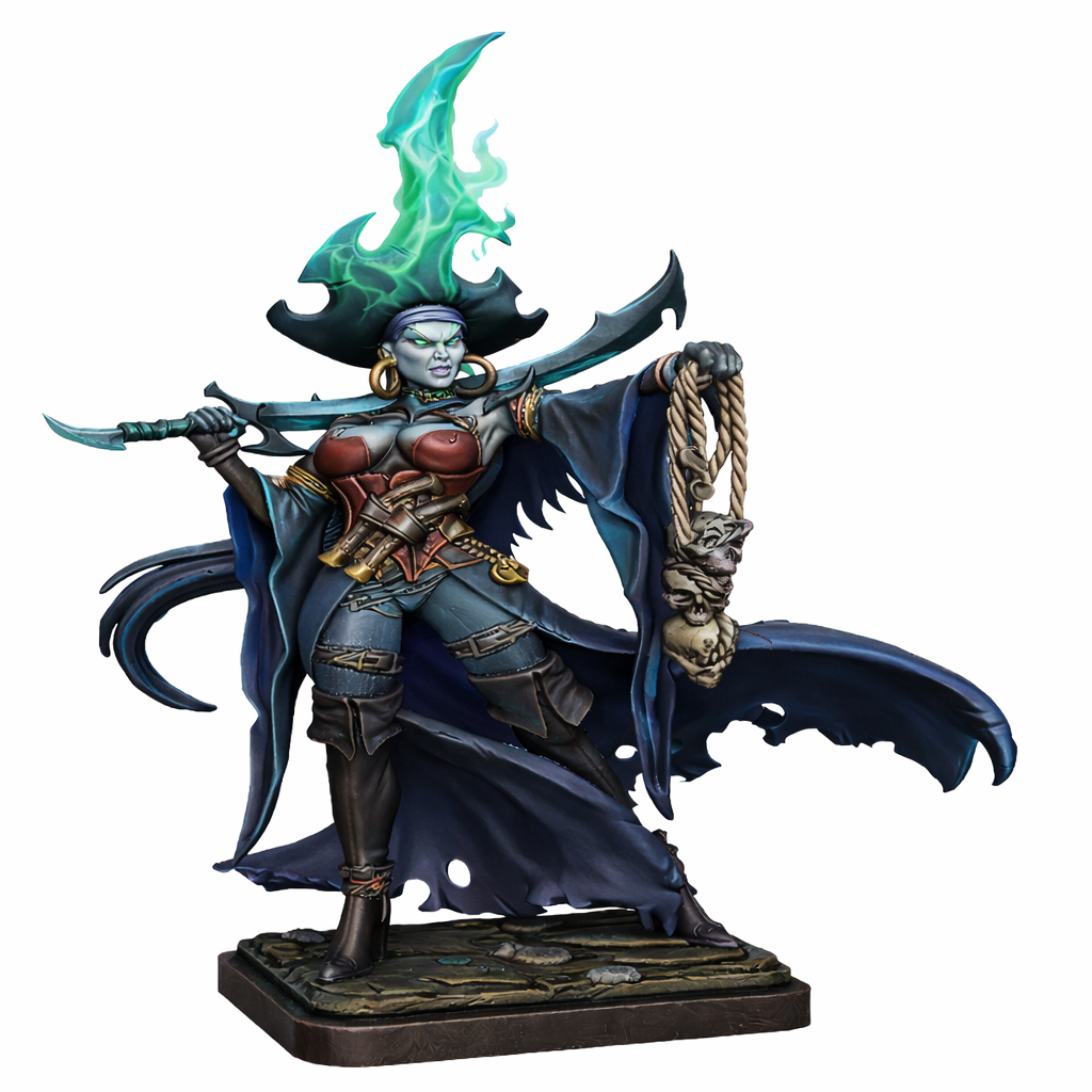 Capitana Morvanna “Vela Verde” Thalos Base HeroQuest