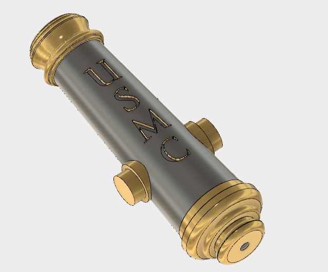 USMC Bar Tap Embedded Text