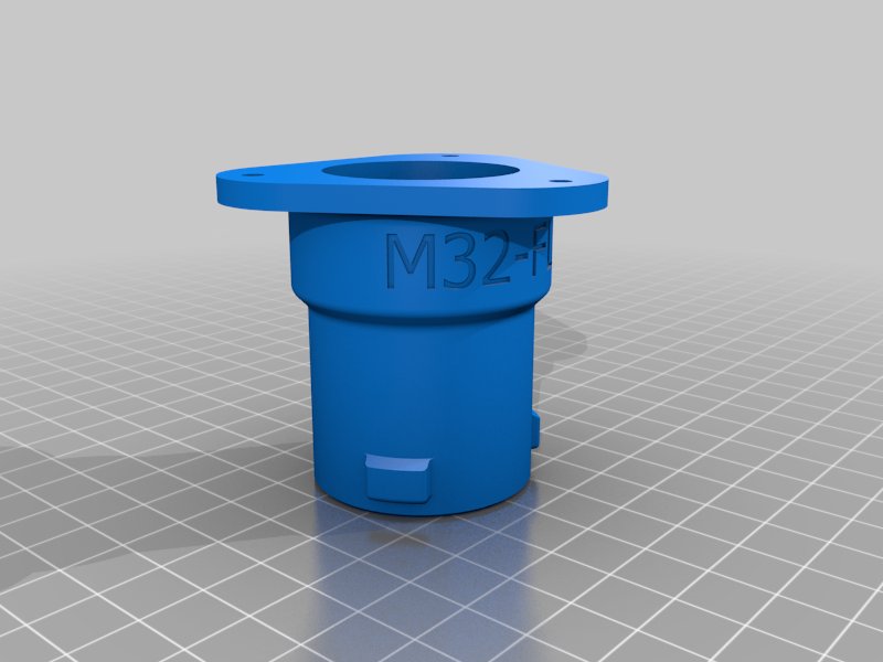 osVAC Adapter M32-FL01 (flange)