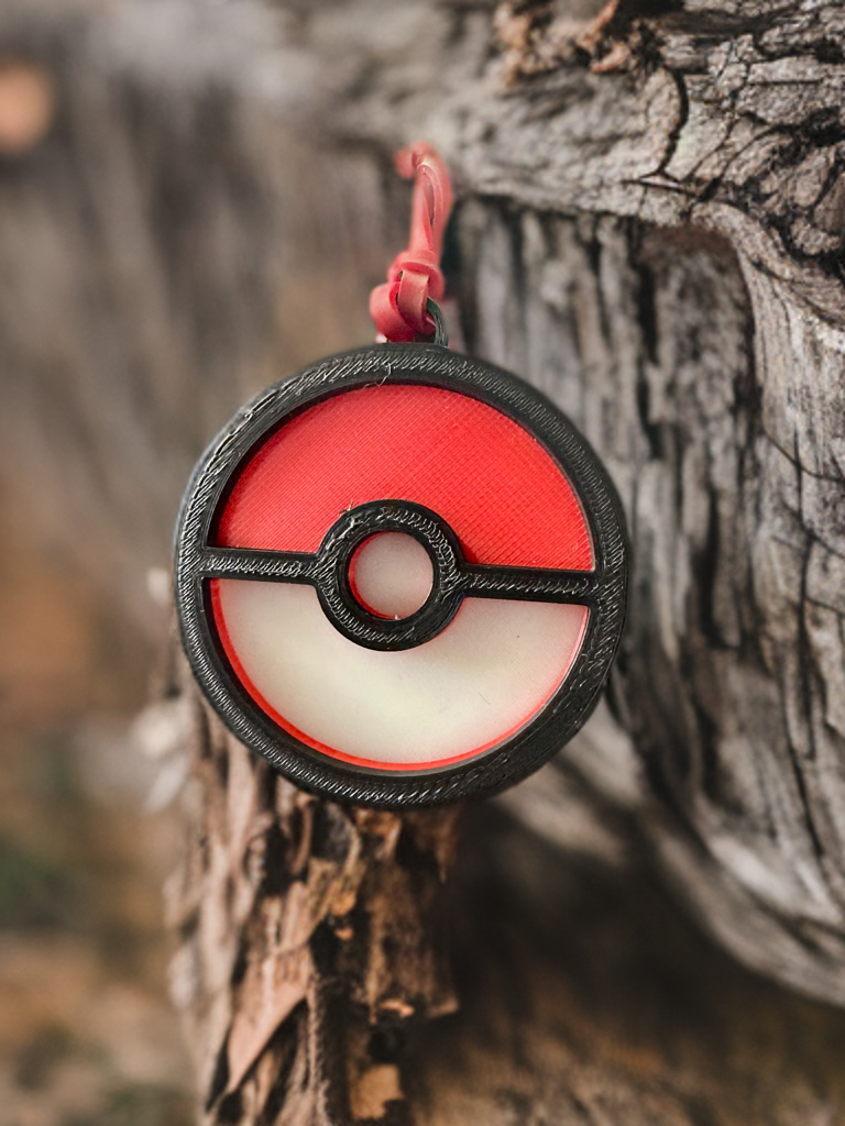 Pokeball Keychain (Multi colour)