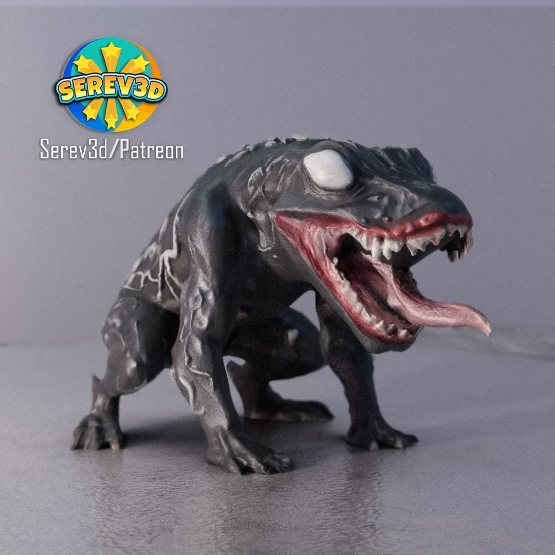 Venom Frog - Venom Movie - Serev3D