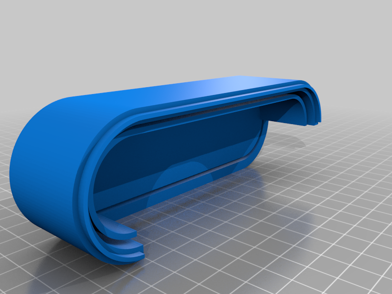 Rolling top pill box
