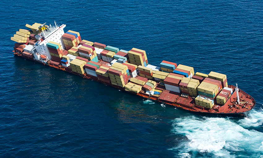 1990s Cargo Ship