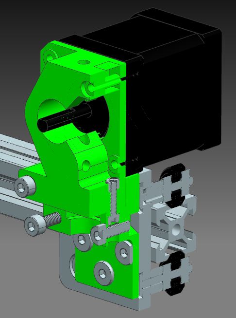 OpenBuilds Extruder for Folgertech prusa i3