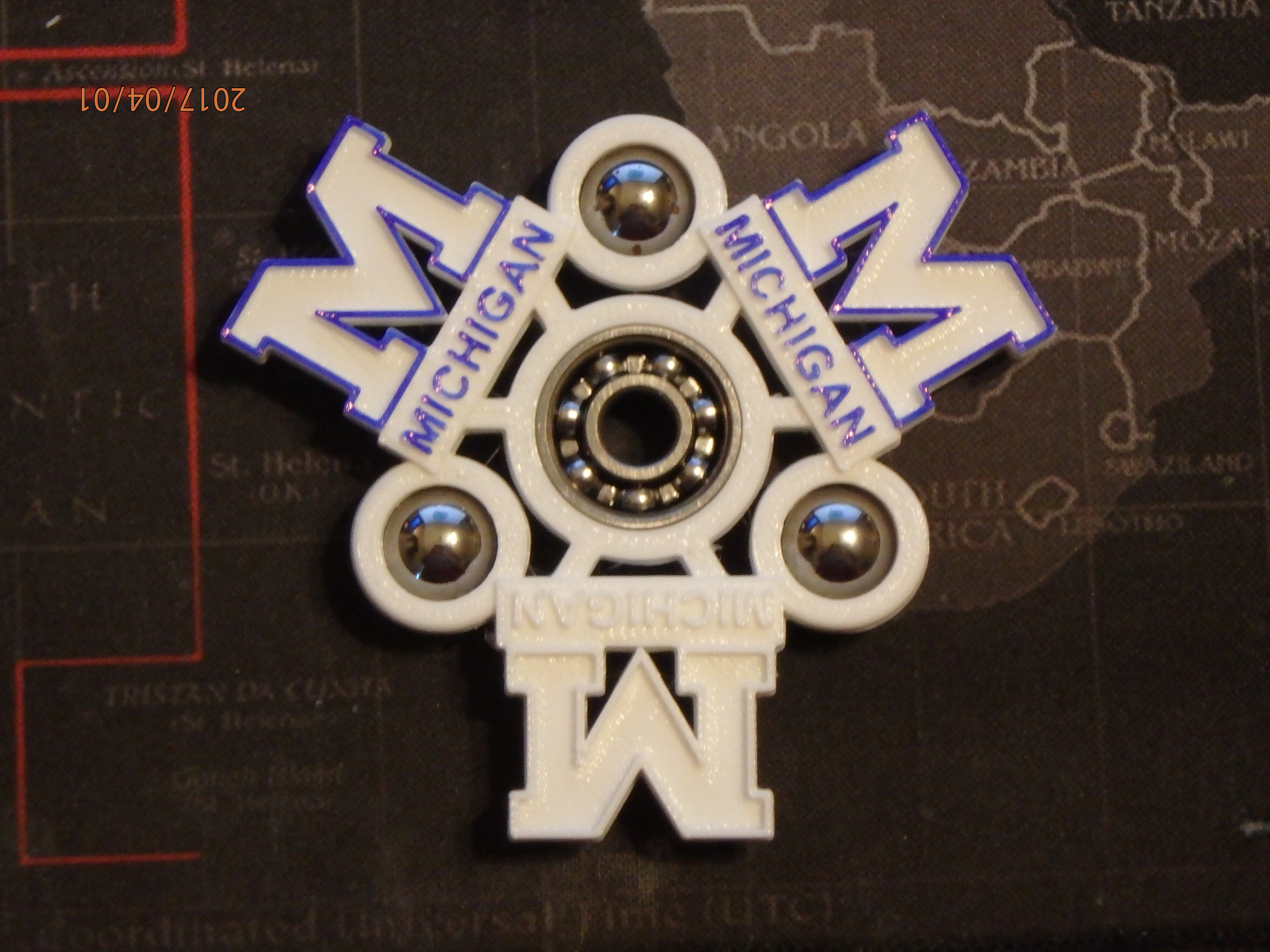 Michigan Fidget Spinner - Wingnut2k
