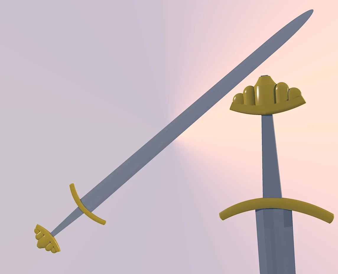 Real Size Viking Sword