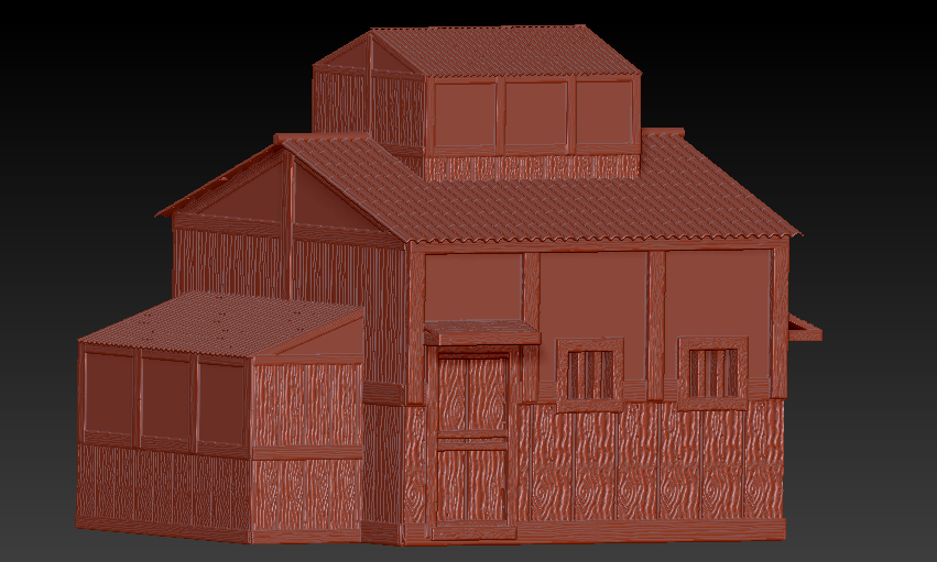 Japanese farm houses