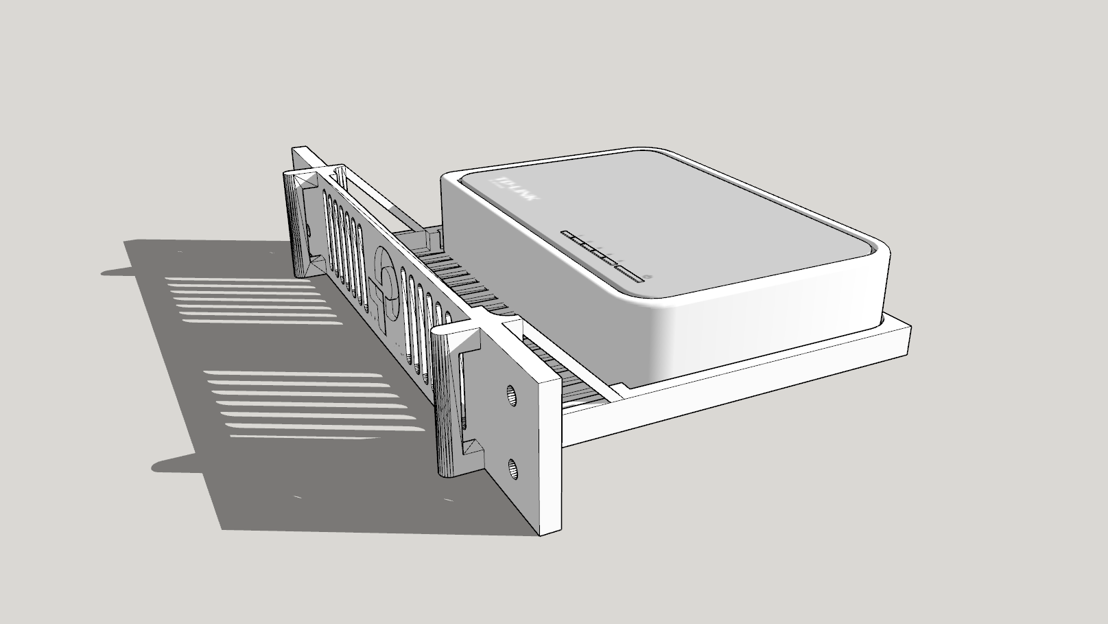 6 Inch Rack | TP Link TL-SF1005D Rack