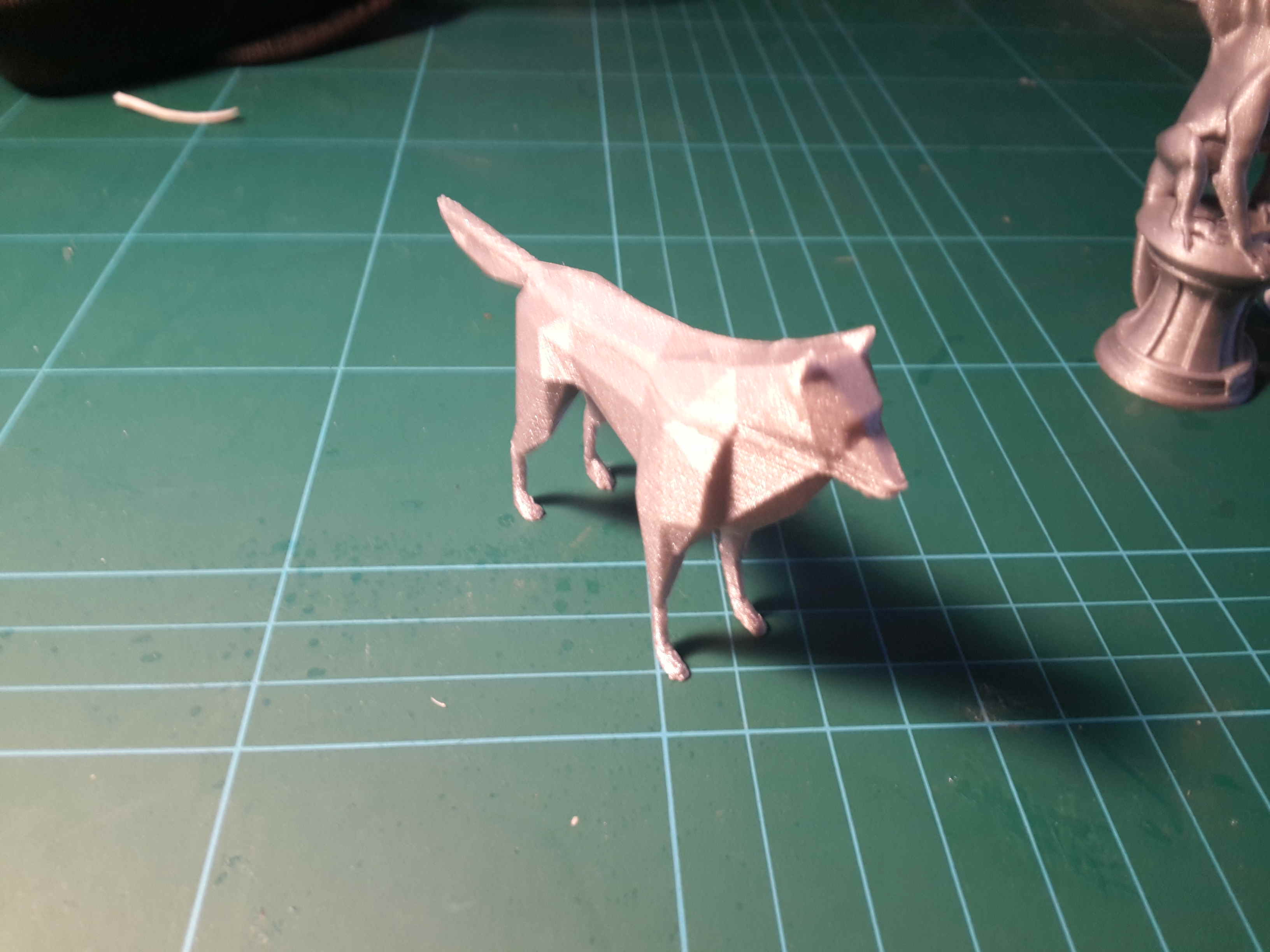 Low Poly Wolf fixed
