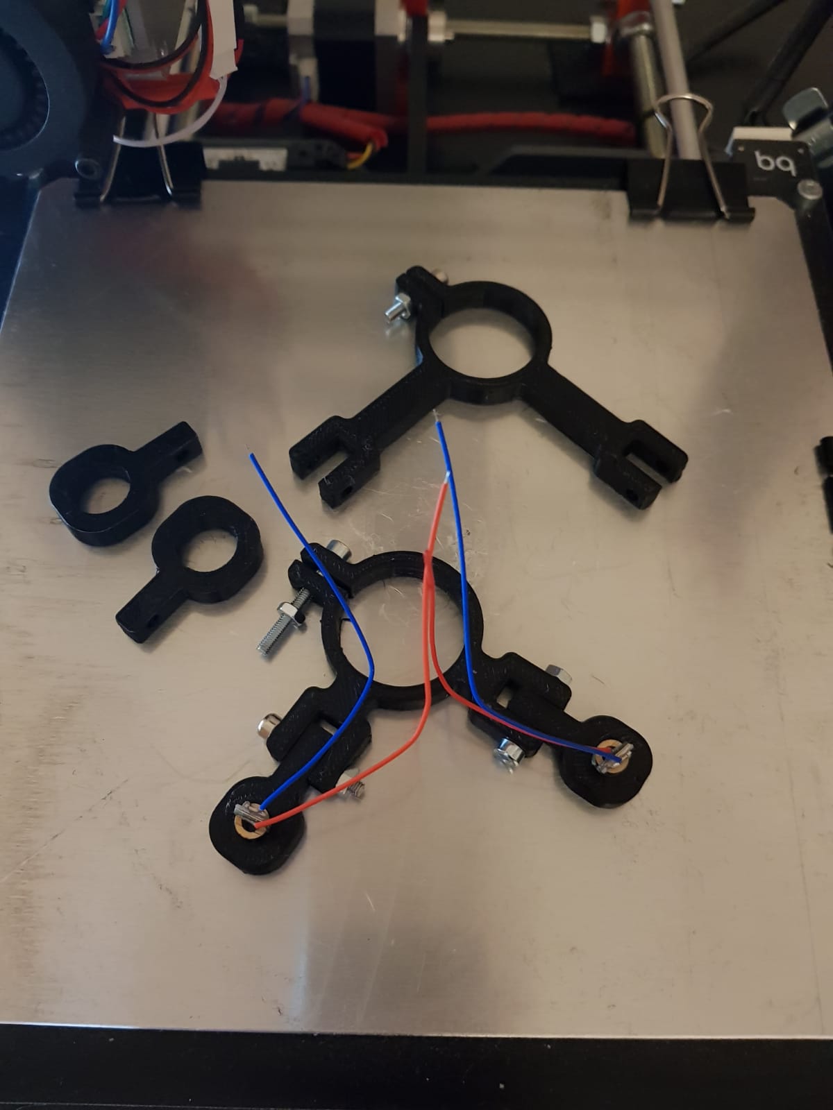 Halter für Laserdioden in einem K40 China Laser