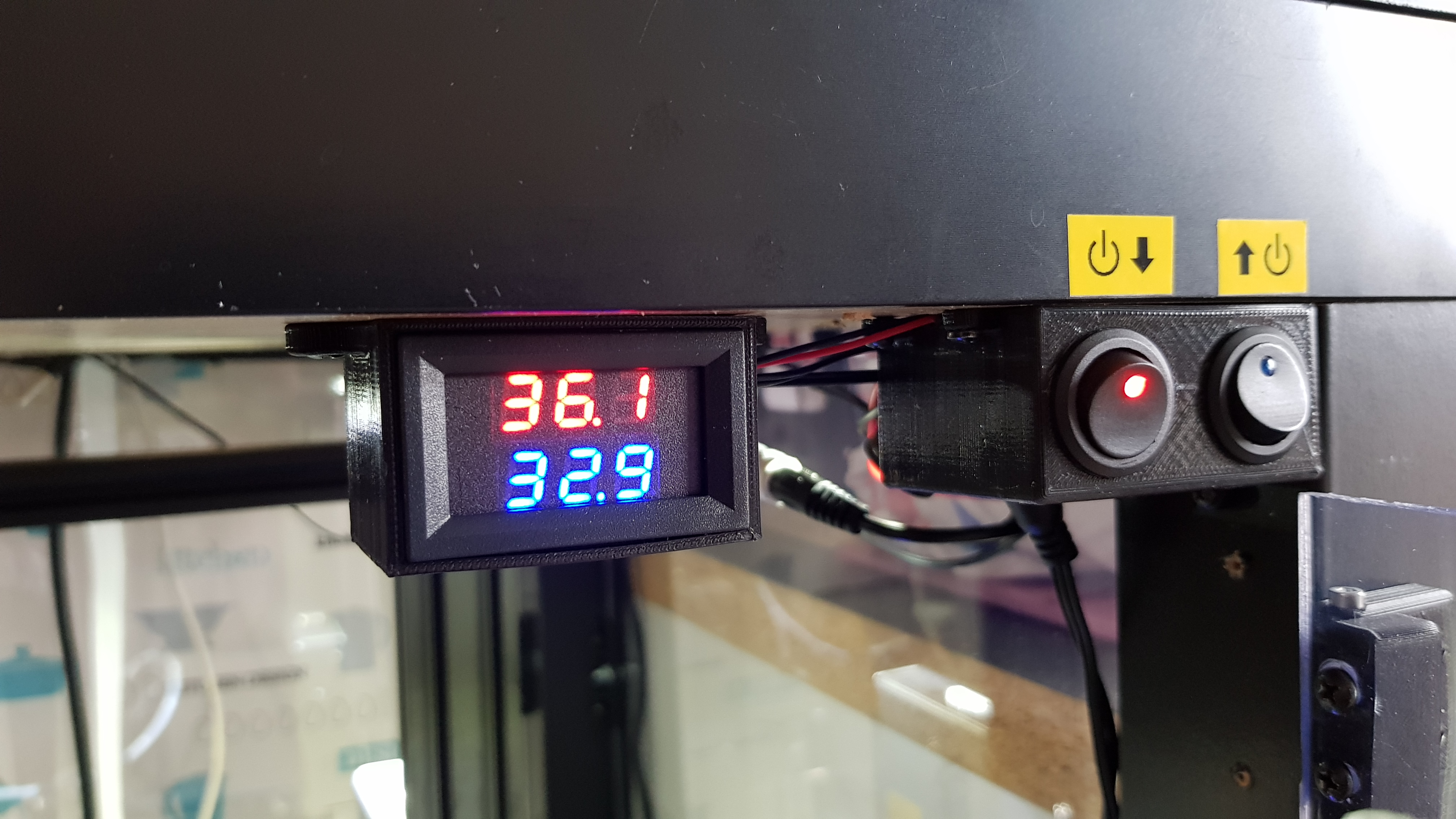 Ikéa box temperature indicator