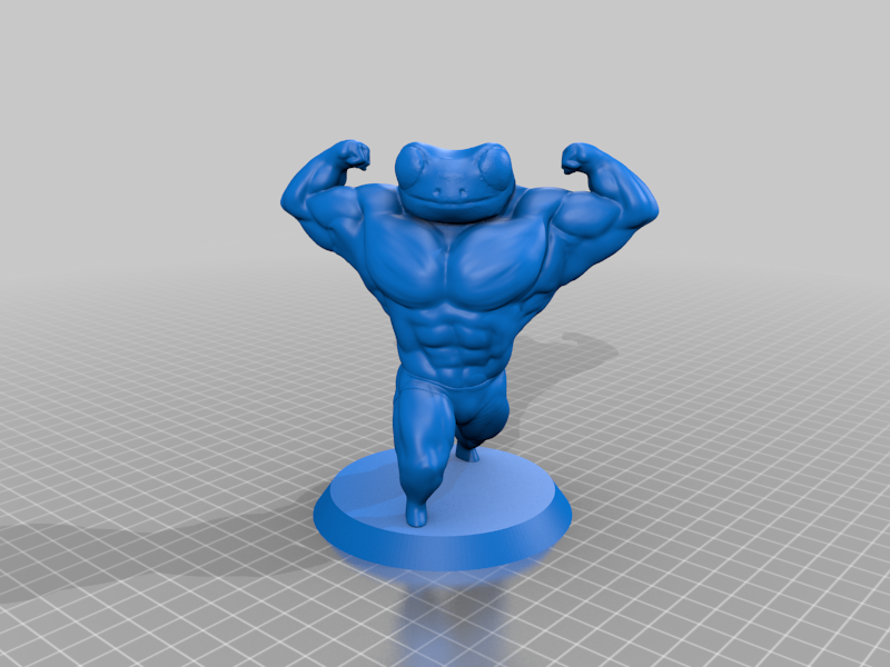 Swole Culturist Fred The Frog Supportless