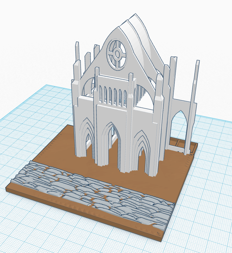 Kings of War Regiment Base- Cathedral