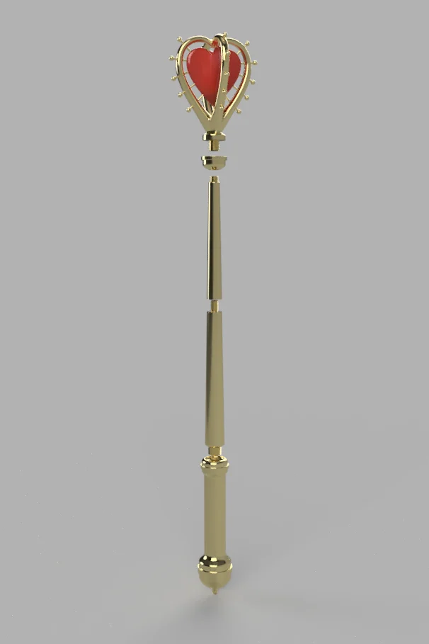 Queen of Hearts Scepter