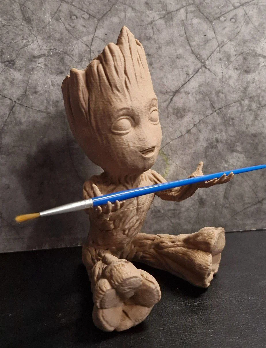 Baby Groot Pen Holder friendly printing