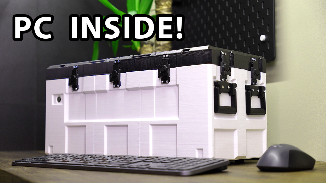 WARZONE Loot Box PC Case